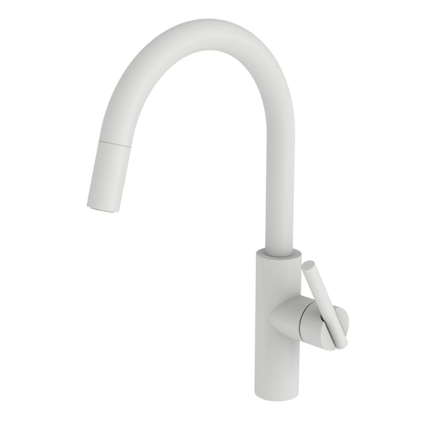 Newport Brass Pull-Down Kitchen Faucet in Matte White 1500-5113-52 - main